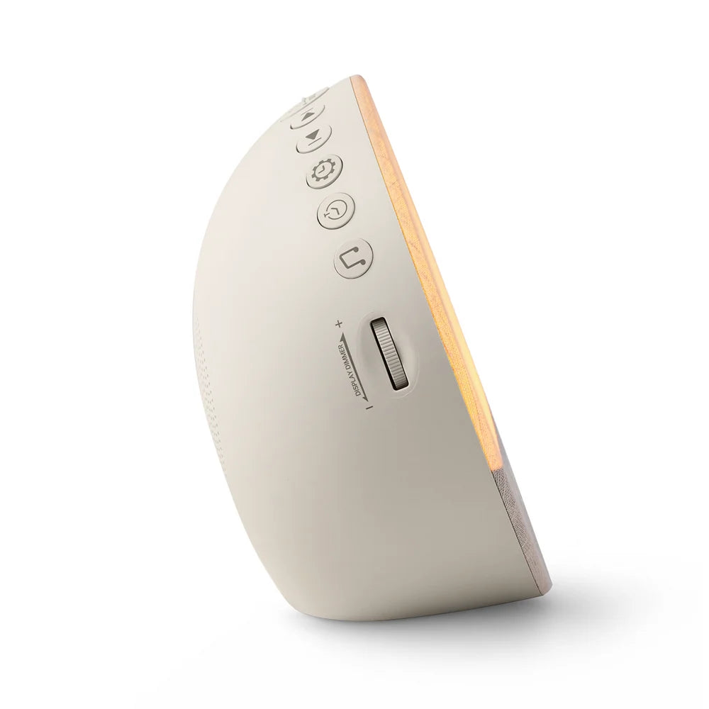 Réveil Lumière Simulateur d'Aube en Tissu – Matin Doux